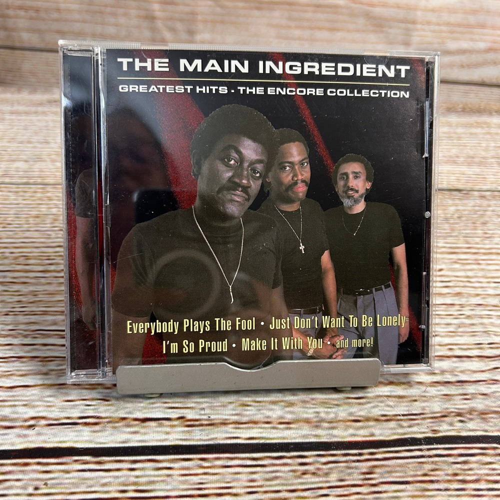 The Main Ingredient Greatest Hits Encore Collection CD Soul R&B 2000